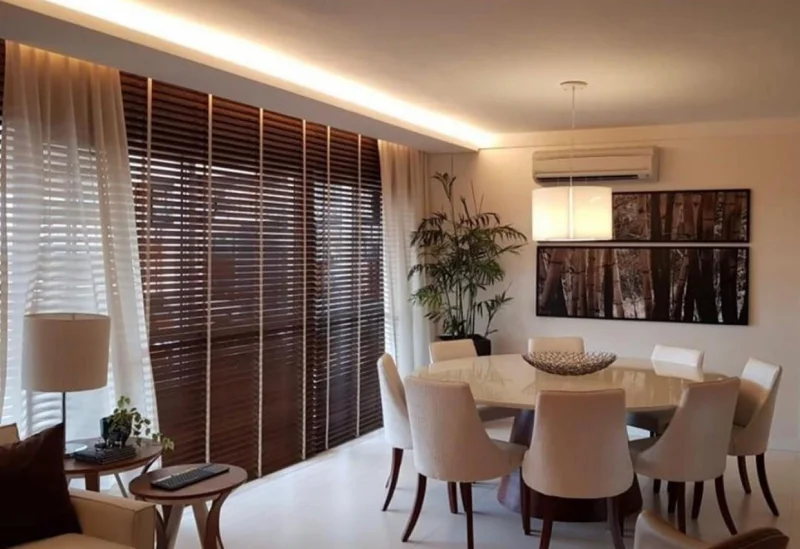 Persiana de madeira horizontal em Belo Horizonte