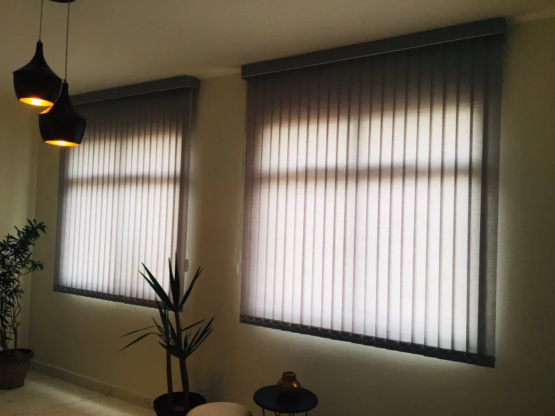 Persianas verticais para sala em Belo Horizonte